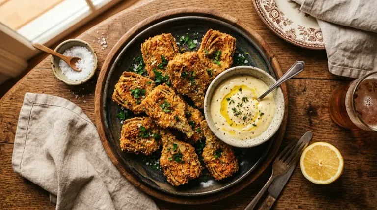 Air Fryer Artichoke Hearts