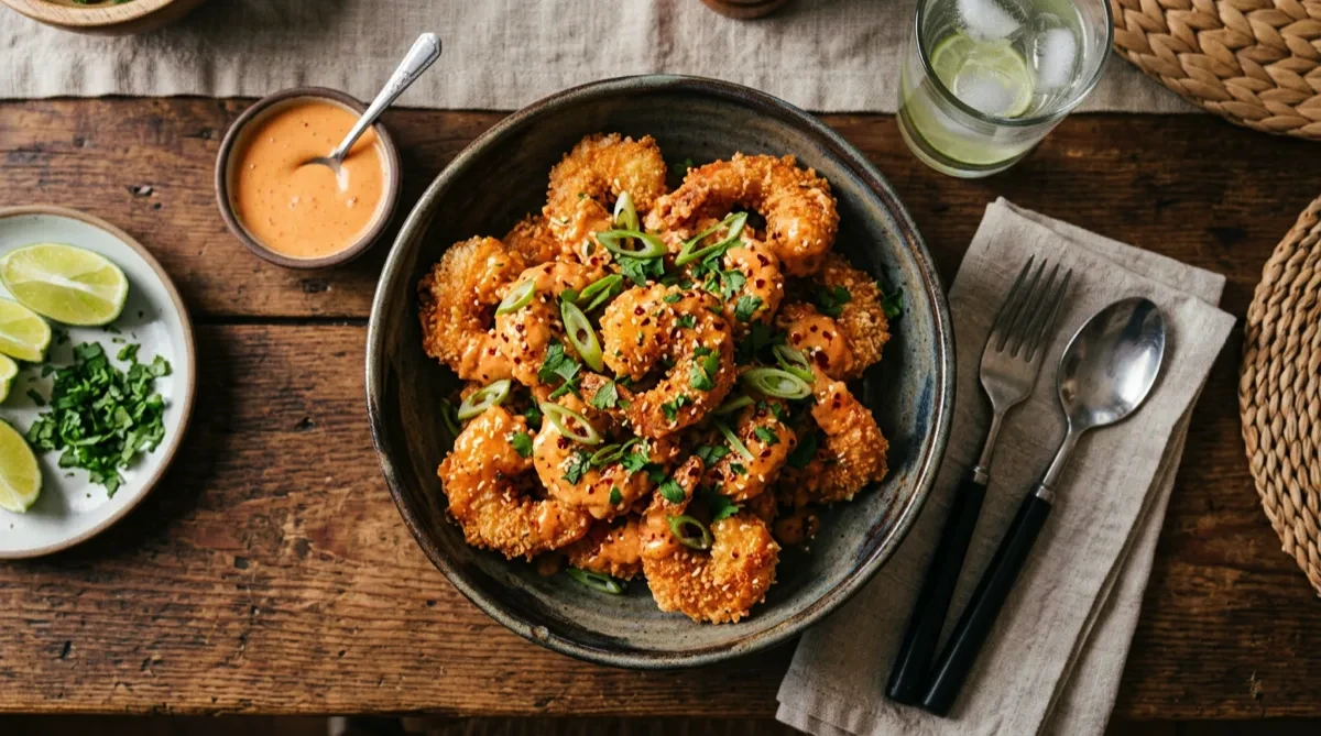 Air Fryer Bang Bang Shrimp