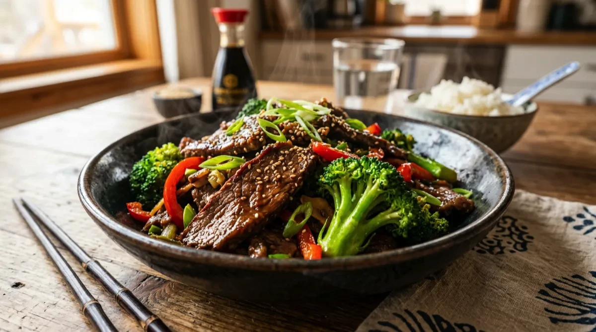 Air Fryer Beef and Broccoli