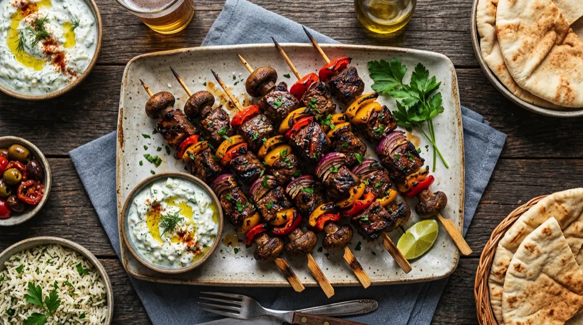 Air Fryer Beef Kabobs