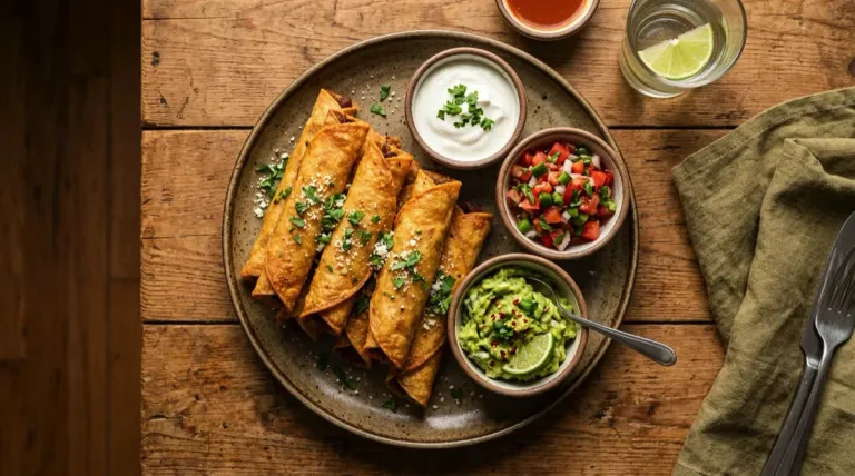 Air Fryer Beef Taquitos
