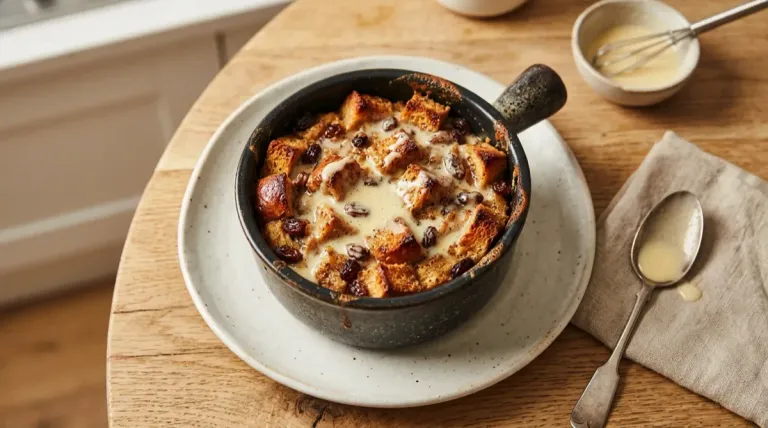 Air Fryer Bread Pudding