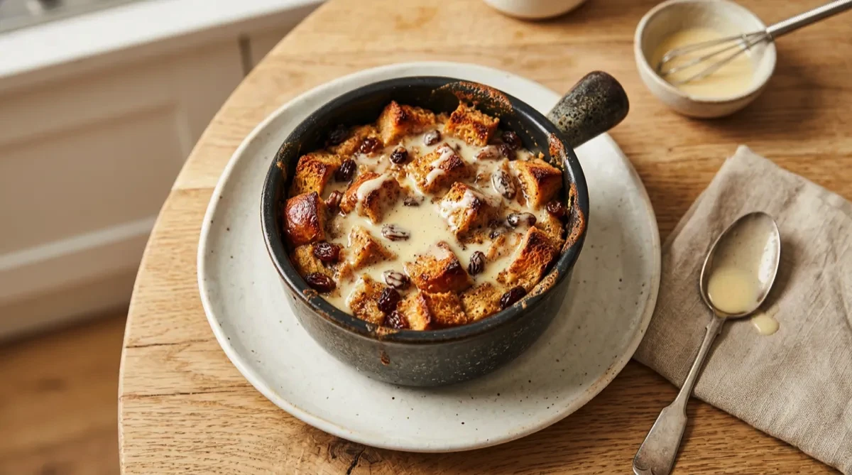 Air Fryer Bread Pudding