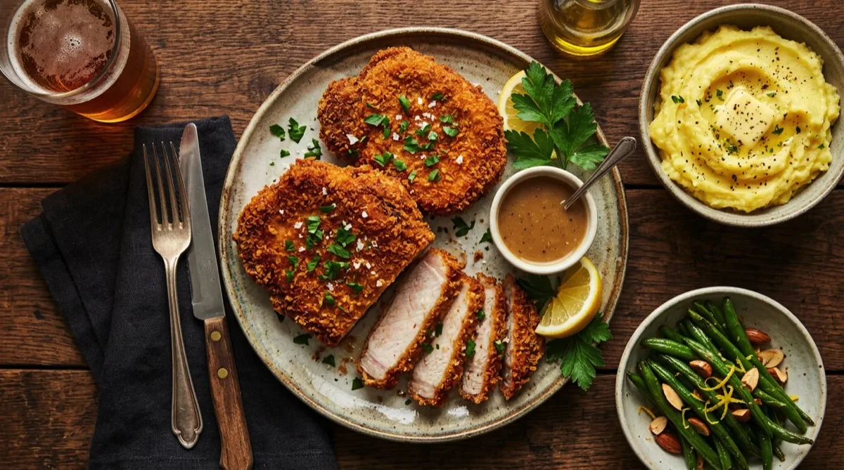 Air Fryer Breaded Pork Chops