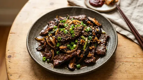 Bulgogi rice bowls