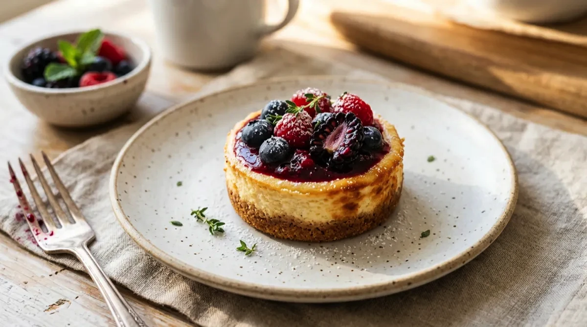 Air Fryer Cheesecake