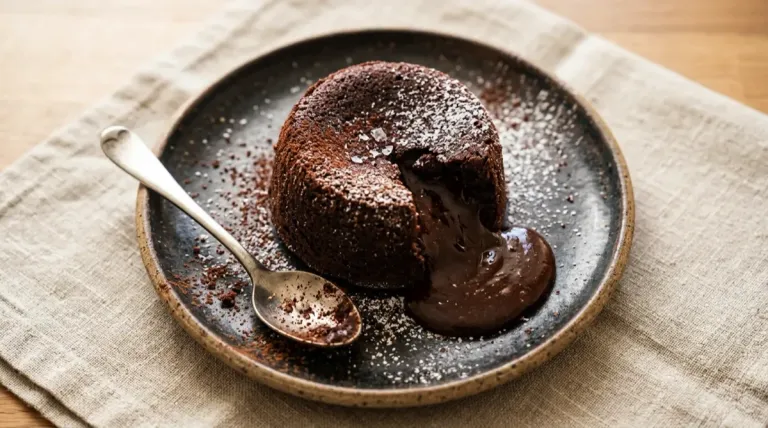 Air Fryer Chocolate Lava Mug Cake