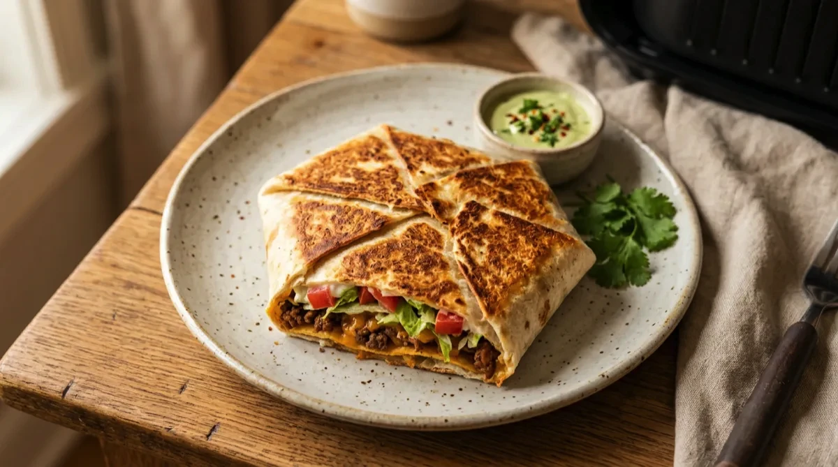 Air Fryer Crunch Wrap