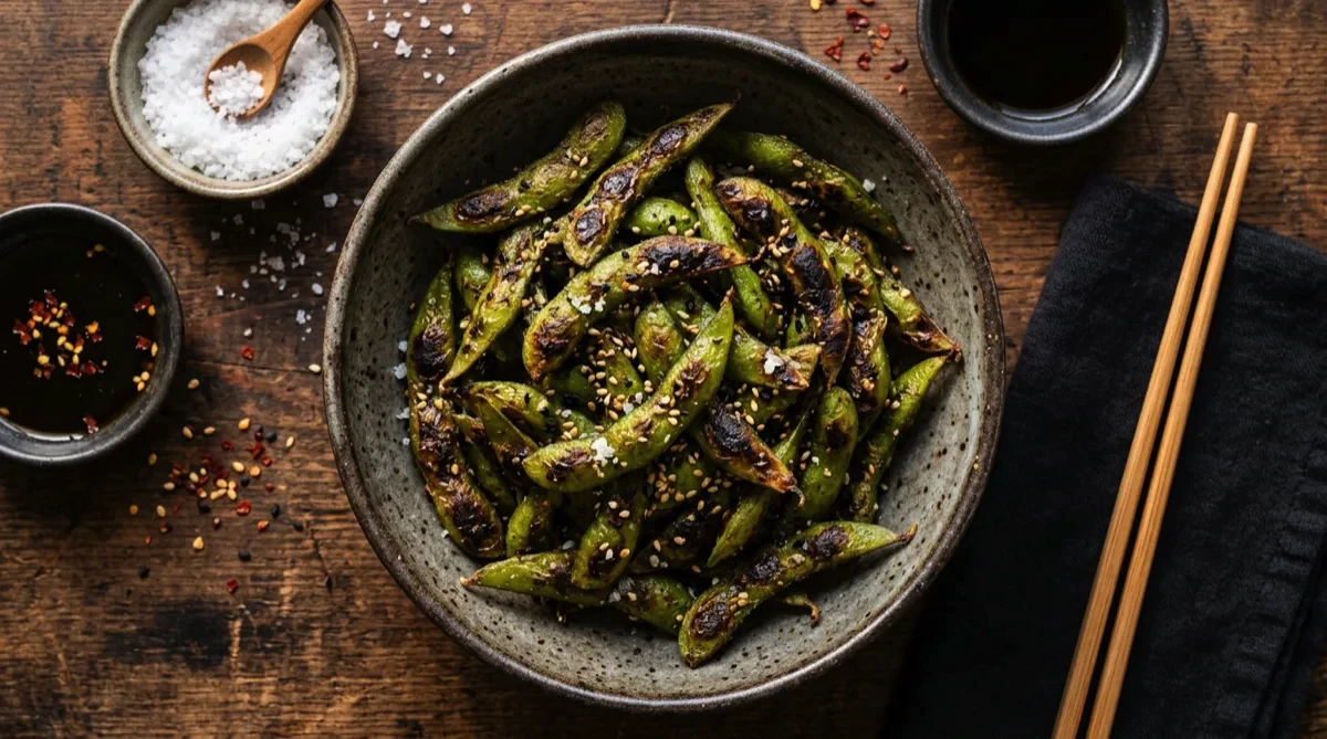 Air Fryer Edamame