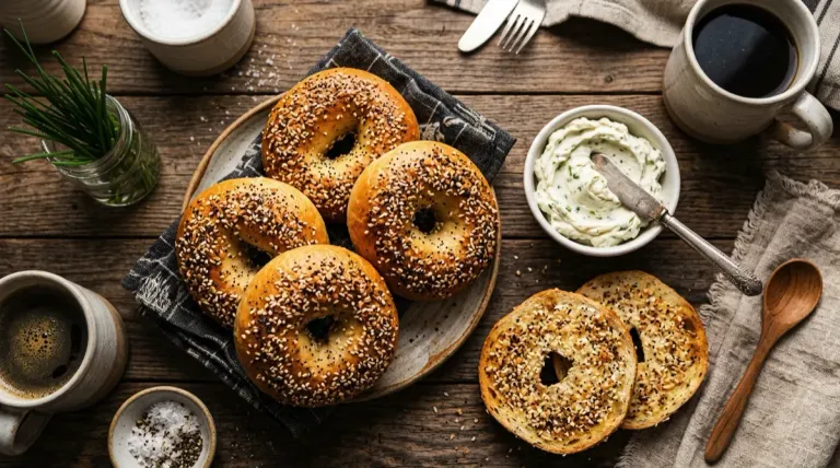 Air Fryer Everything Bagels