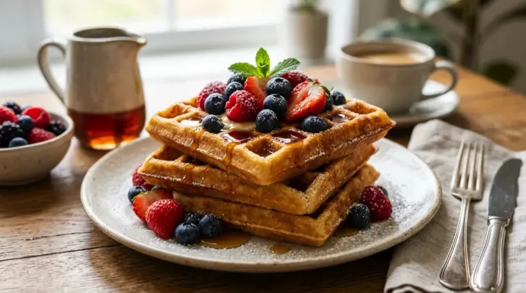 Air Fryer Frozen Waffles
