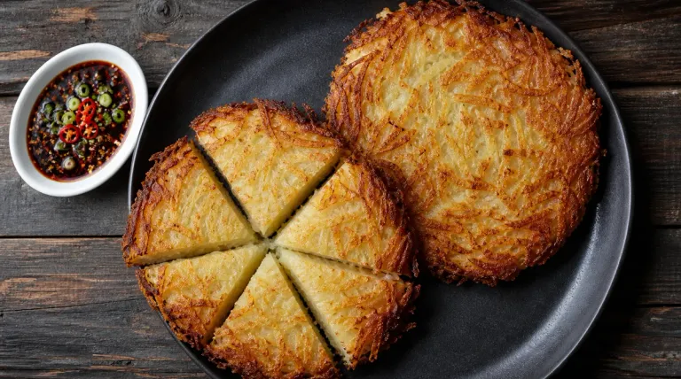 Air Fryer Gamjajeon (Korean Potato Pancakes)