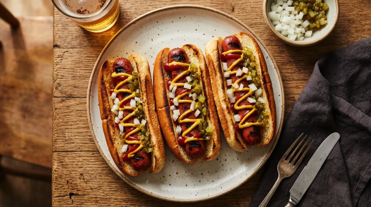 Air Fryer Hot Dogs