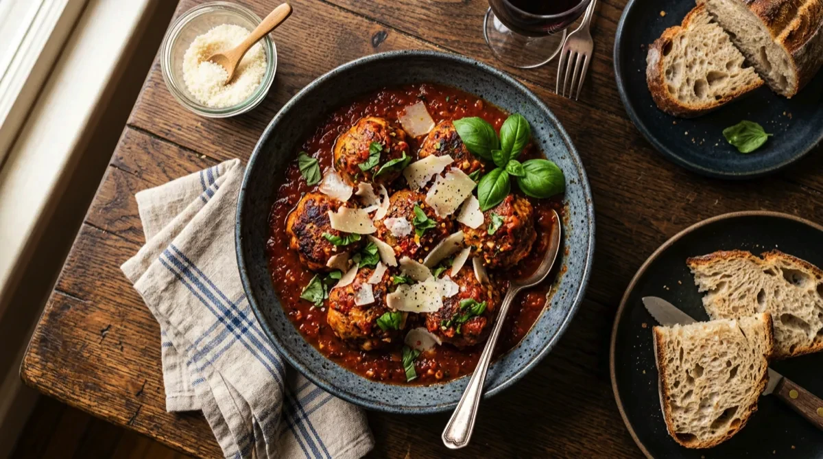 Air Fryer Italian Meatballs