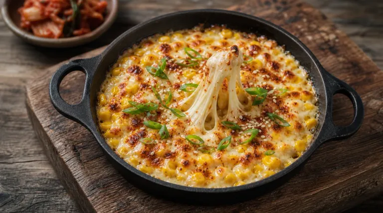 Air Fryer Korean Corn Cheese