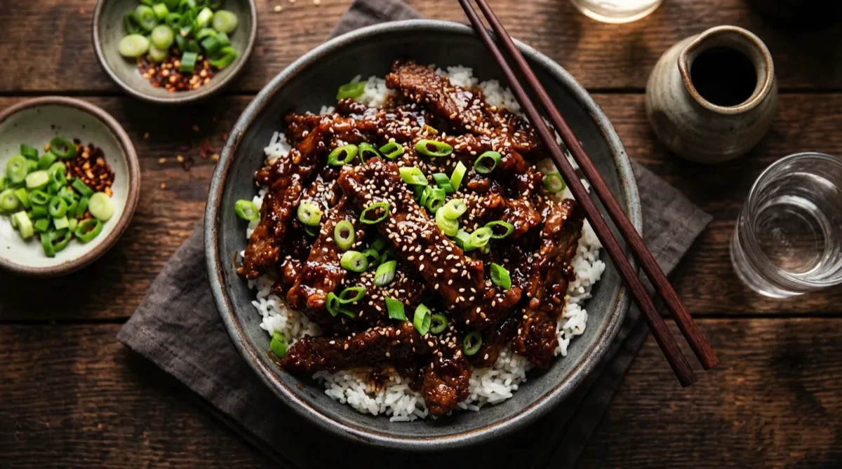 Air Fryer Mongolian Beef