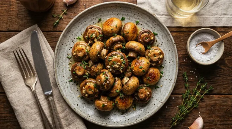 Air Fryer Mushrooms