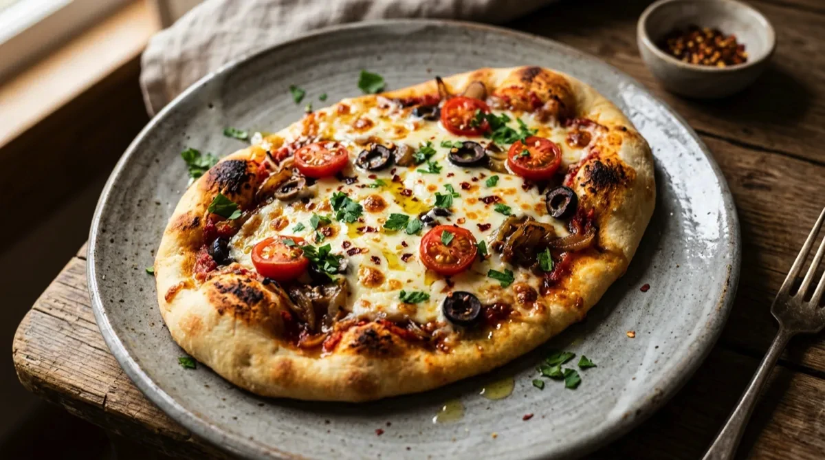 Air Fryer Naan Bread Pizza
