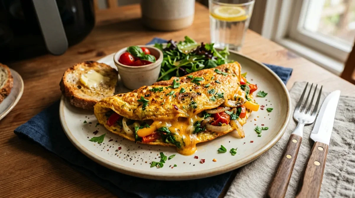 Air Fryer Omelette