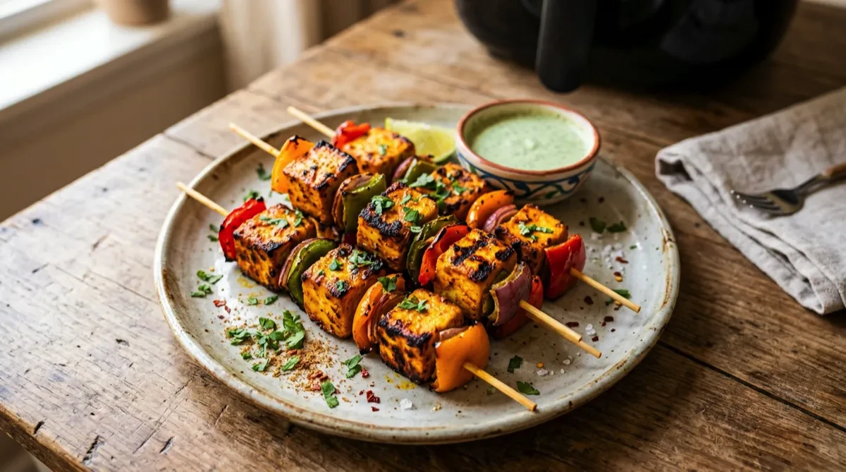 Air Fryer Paneer Tikka