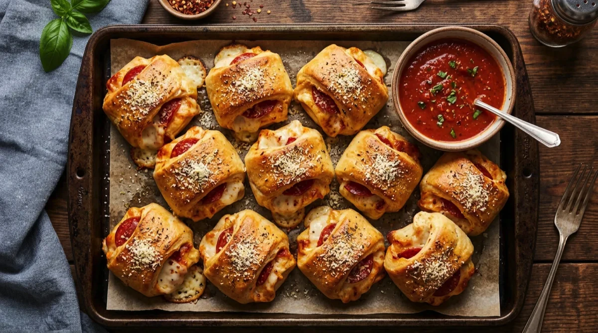 Air Fryer Pepperoni Rolls