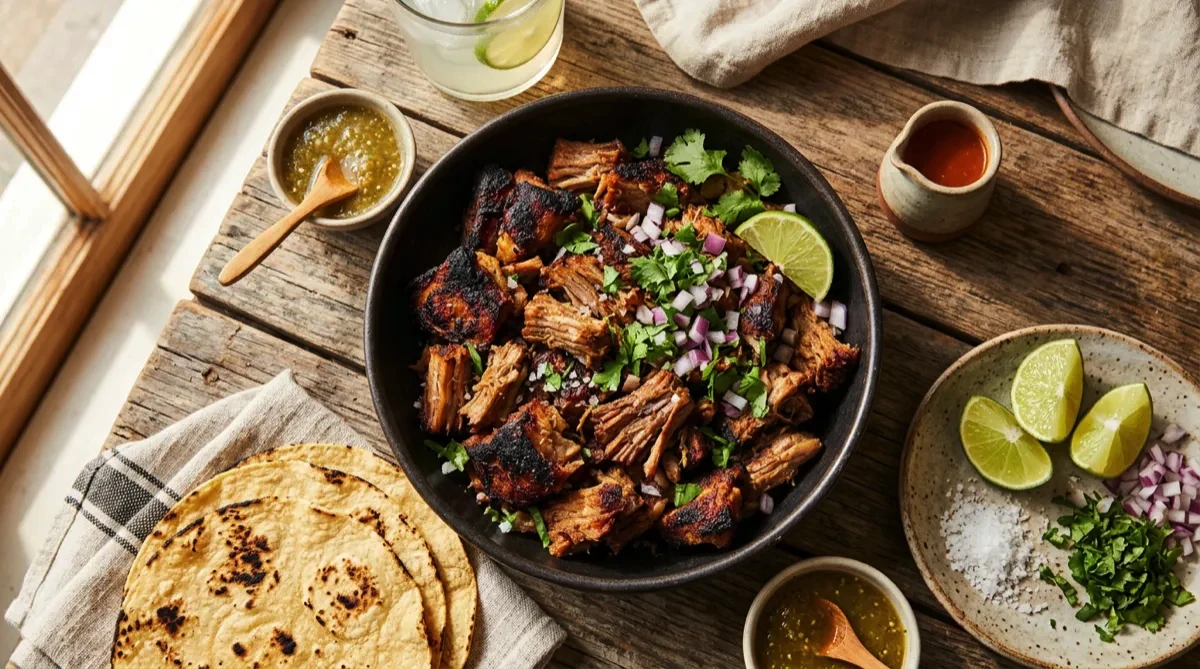Air Fryer Pork Carnitas