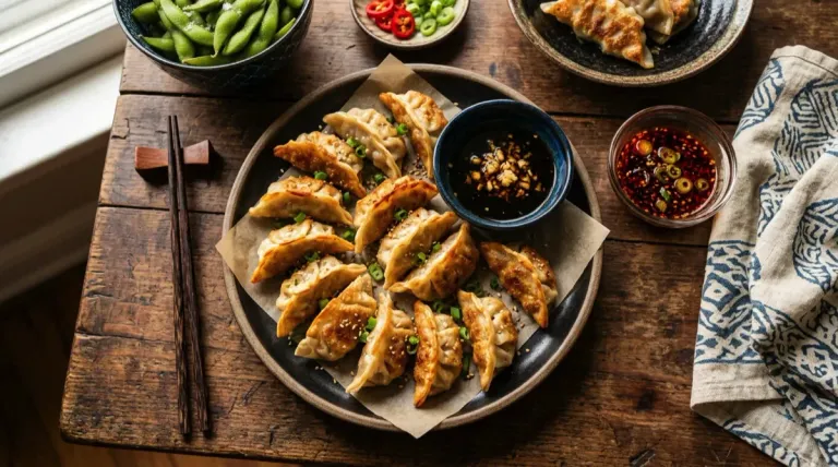 Air Fryer Pork Dumplings