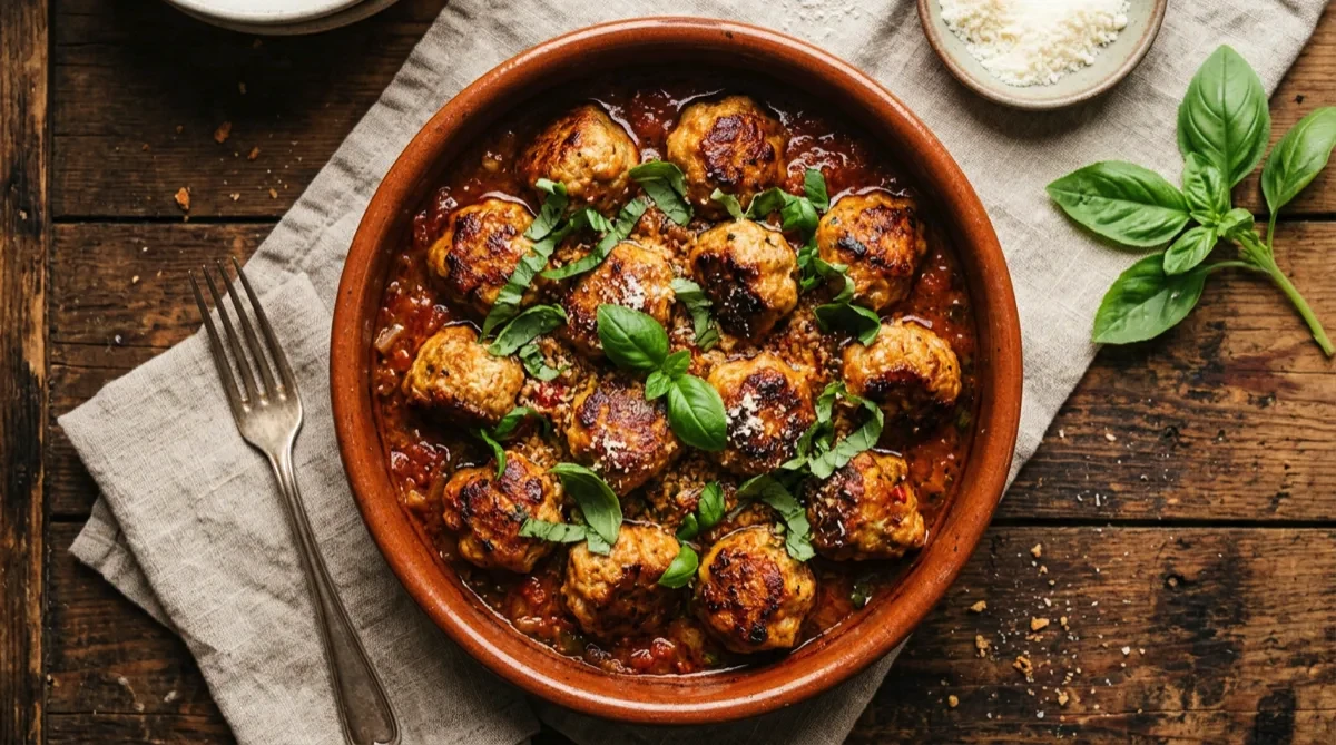 Air Fryer Pork Meatballs