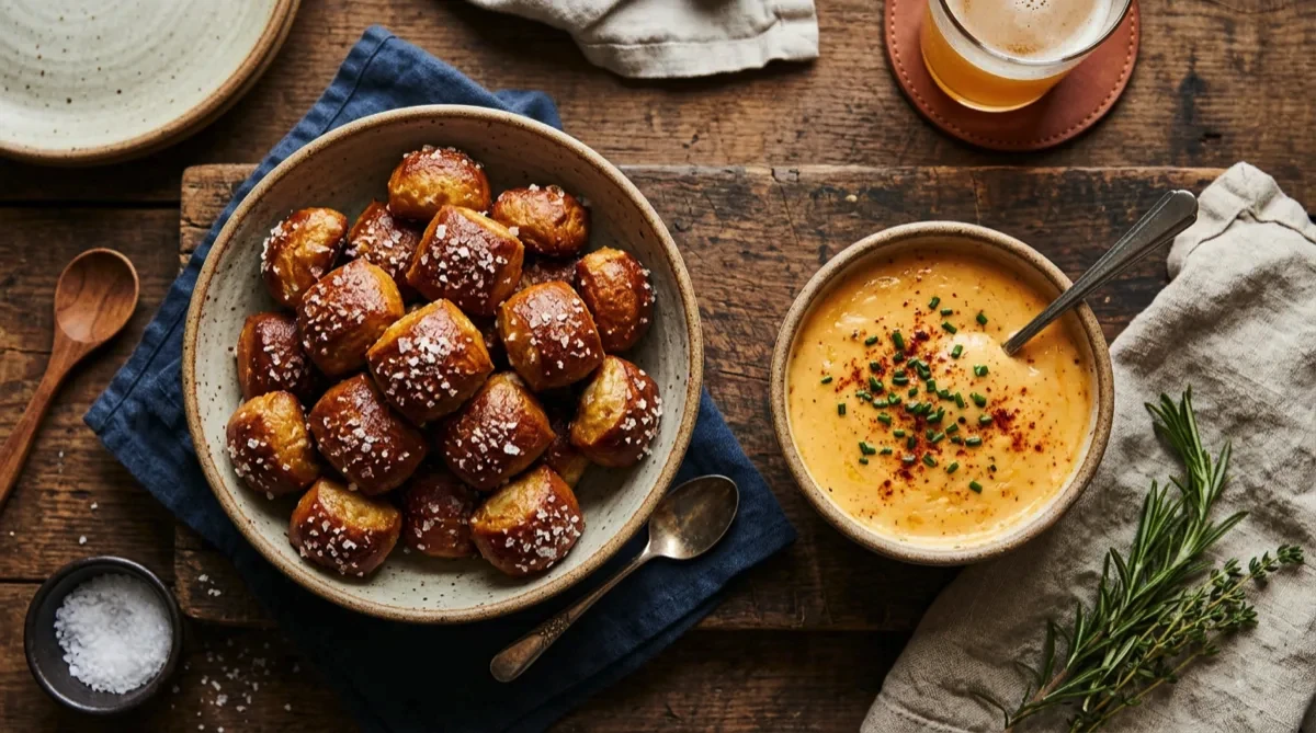 Air Fryer Pretzel Bites