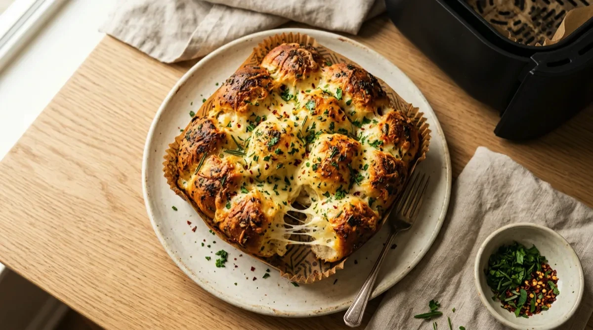 Air Fryer Pull-Apart Bread