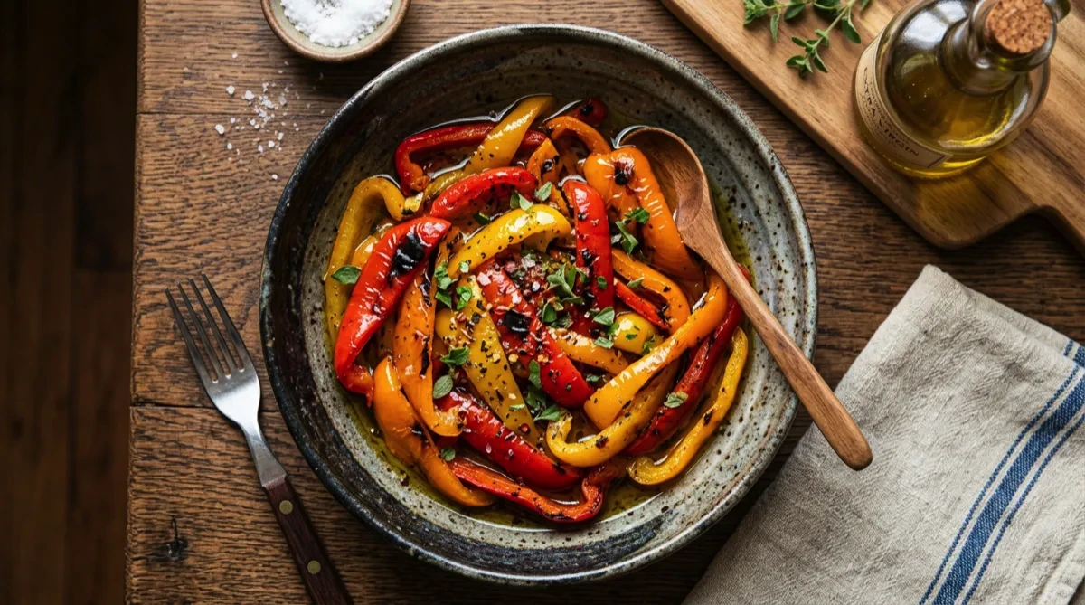 Air Fryer Roasted Peppers