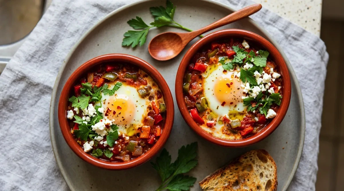 Air Fryer Shakshuka Cups