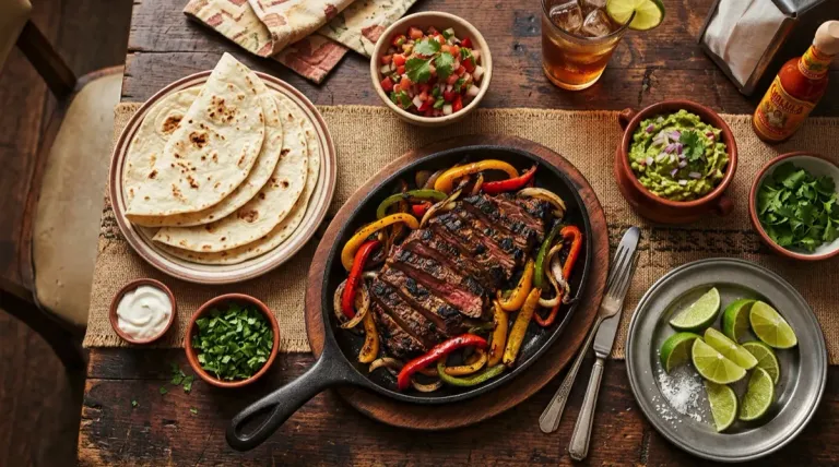 Air Fryer Steak Fajitas