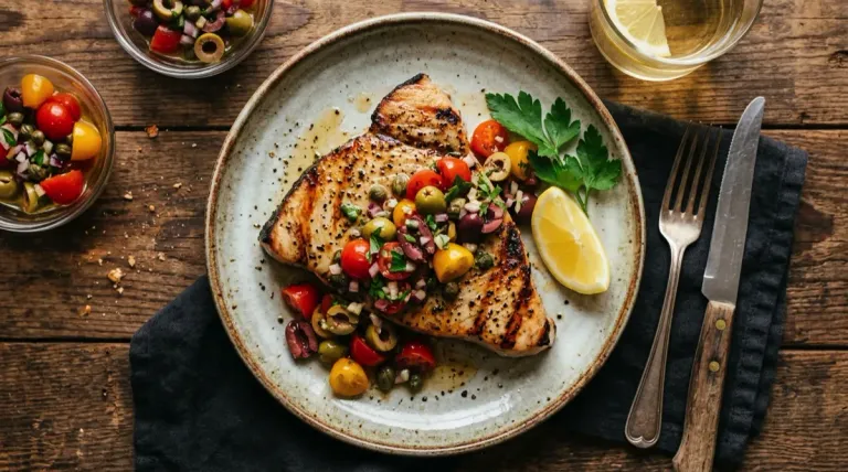 Air Fryer Swordfish