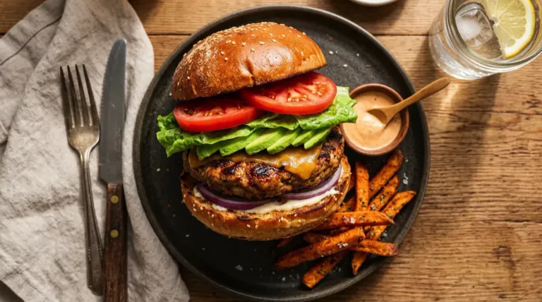 Air Fryer Turkey Burgers