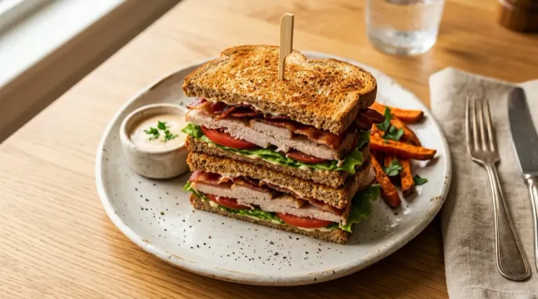 Air Fryer Turkey Club