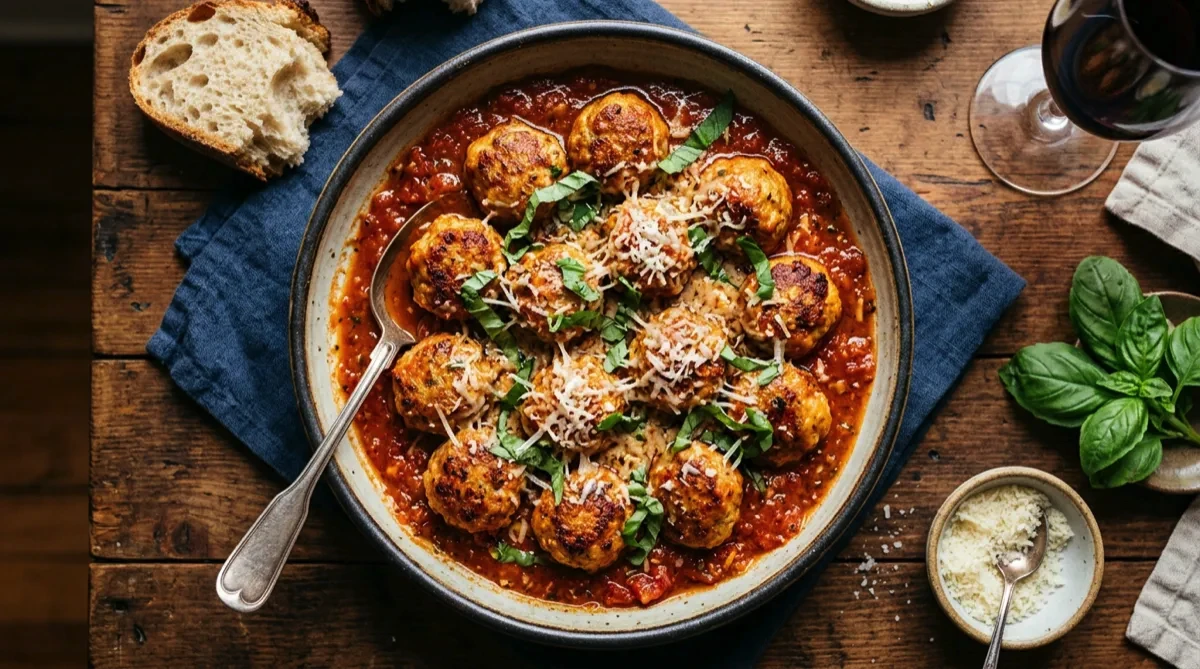 Air Fryer Turkey Meatballs