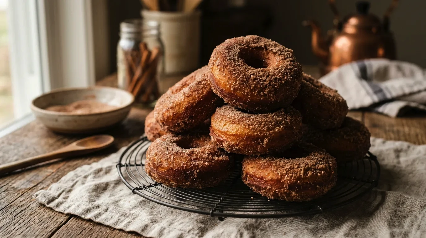 Brown Butter Cinnamon Donuts