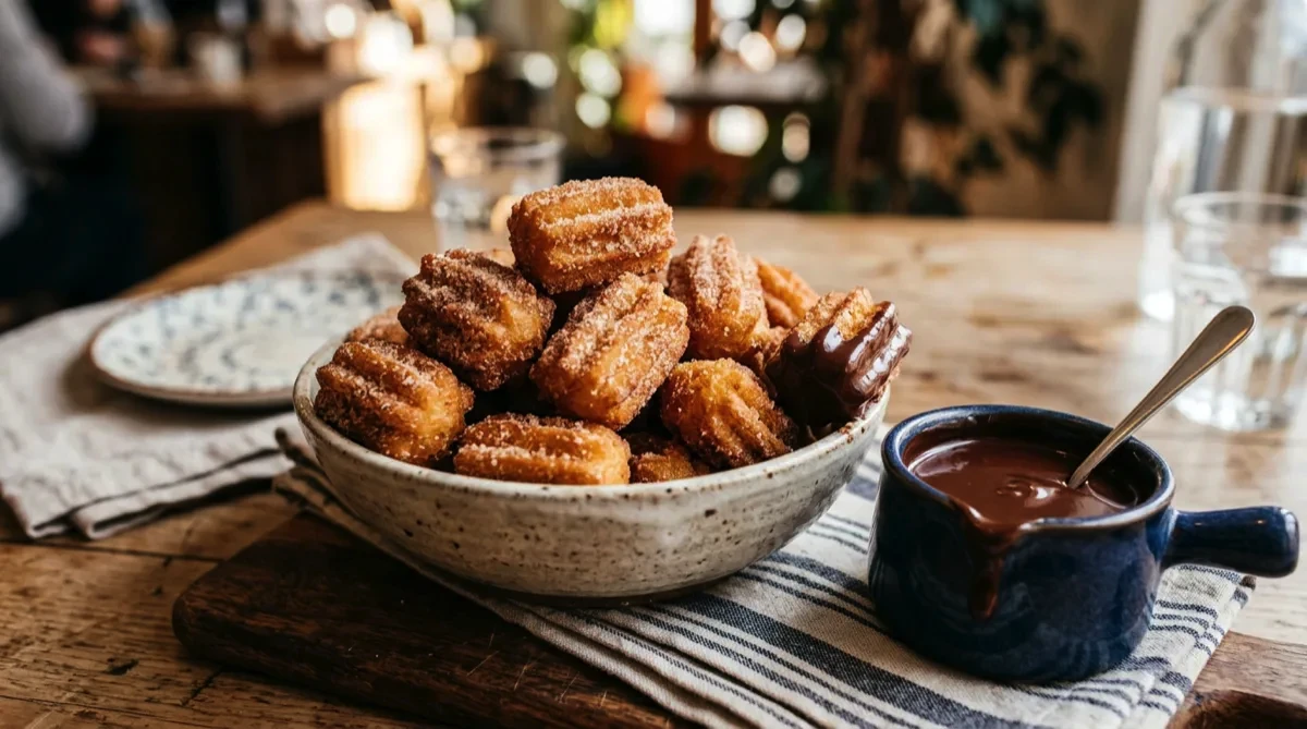 Cinnamon Sugar Churro Bites