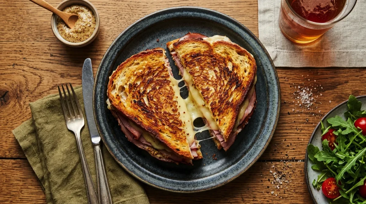 Classic Ham and Cheese Melt