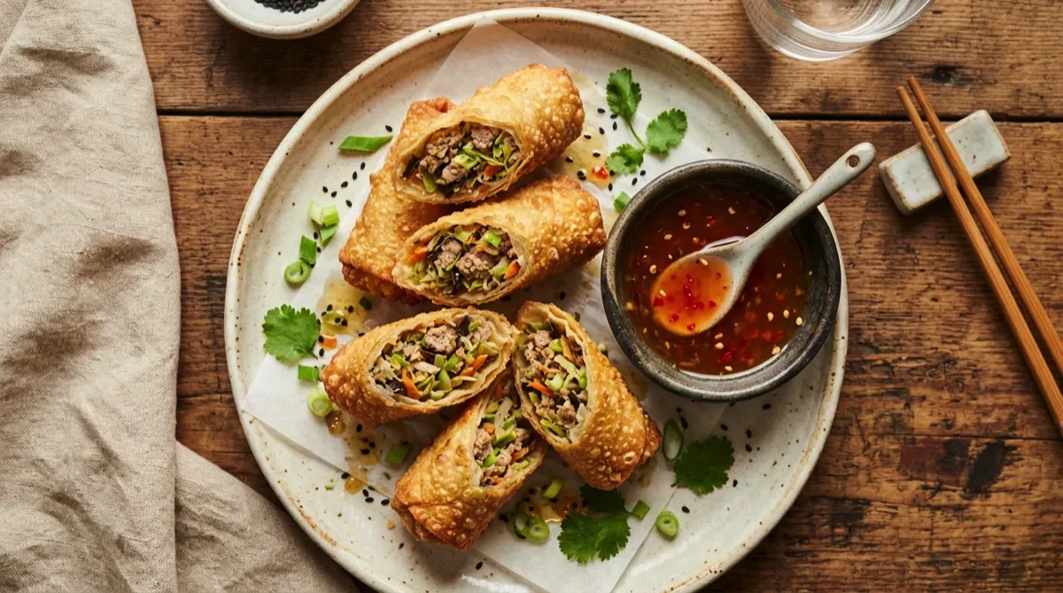 Crispy Air Fryer Egg Rolls