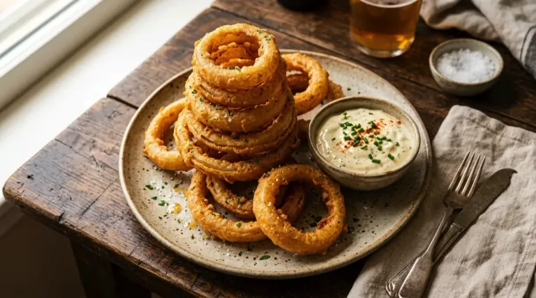 Crispy Air Fryer Onion Rings