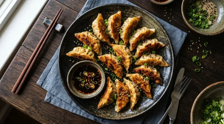 Crispy Air Fryer Potstickers