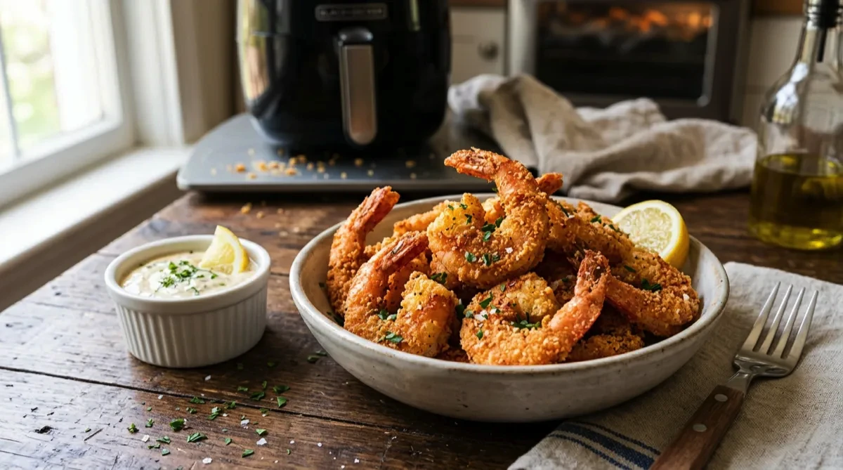 Crispy Air Fryer Shrimp