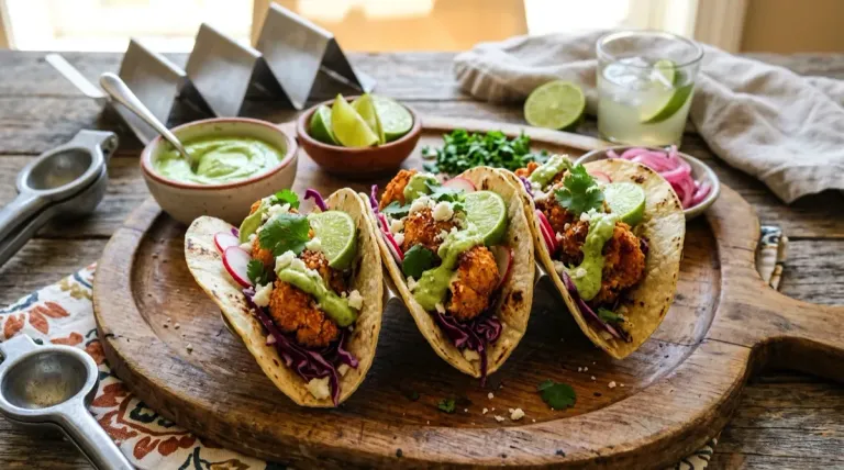 Crispy Cauliflower Tacos