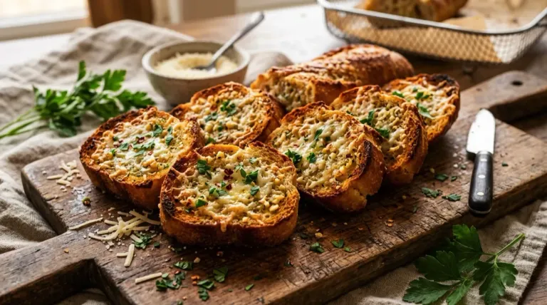 Crispy Garlic Butter Bread