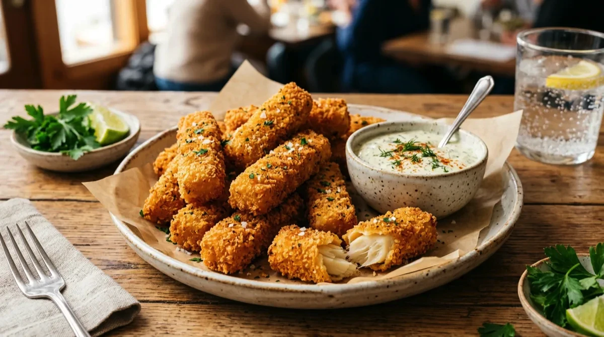 Crispy Hearts of Palm Sticks