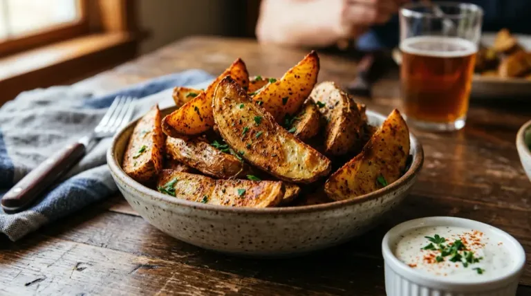 Crispy Potato Wedges