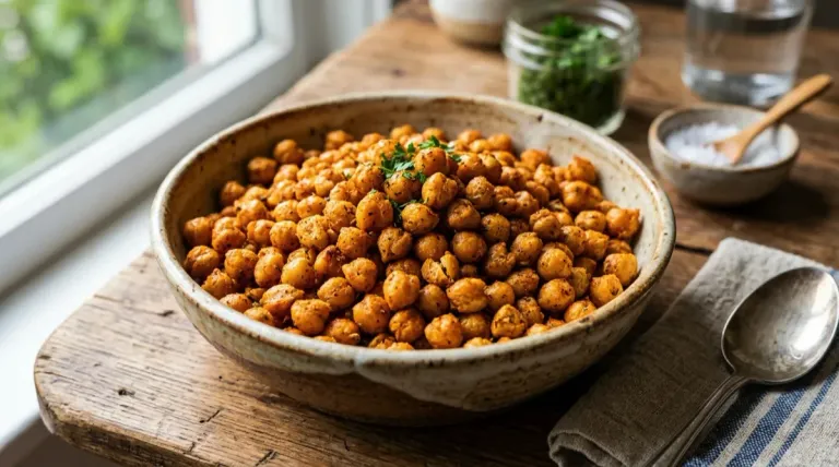 Crispy Roasted Chickpeas