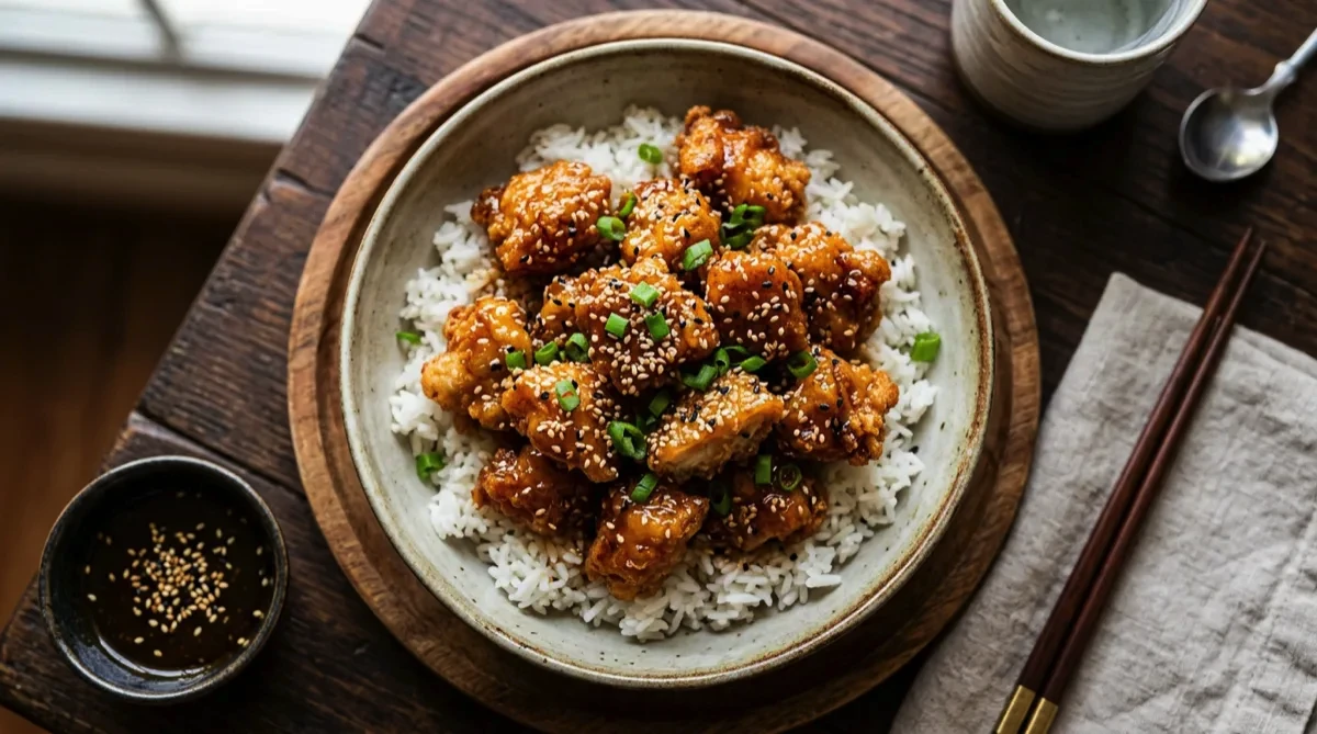 Crispy Sesame Chicken
